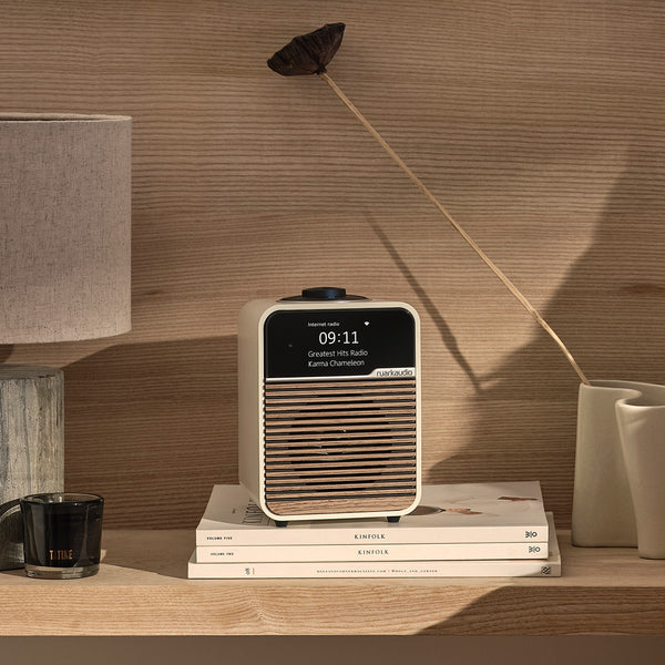 Ruark R1S in Light Cream lacquer